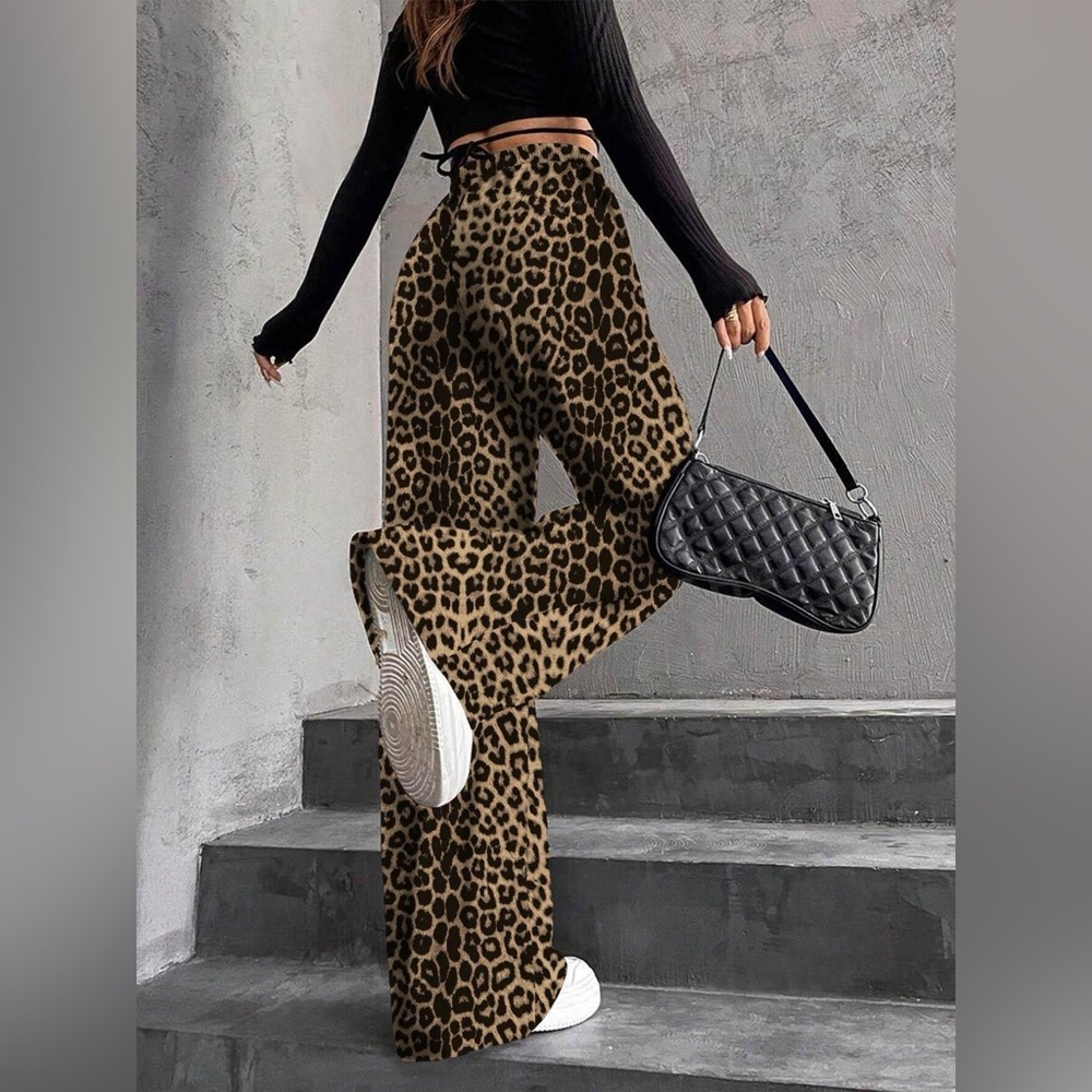 Drawstring Wide Leg Pants - Picture 10 of 16